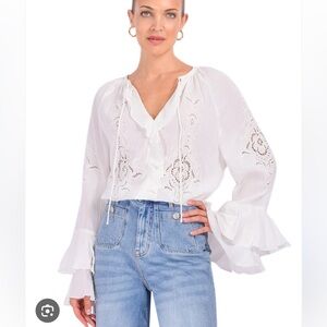 Ba&sh Omar blouse NWT 2 M